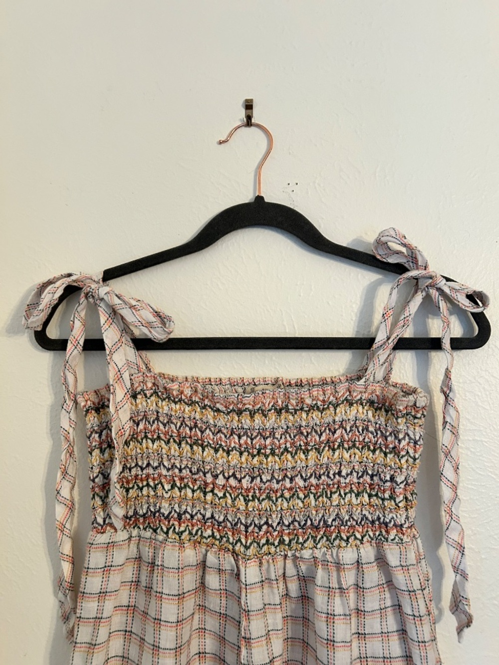 Faherty Linen Summery Jumpsuit Sz S - Picture 2 of 4